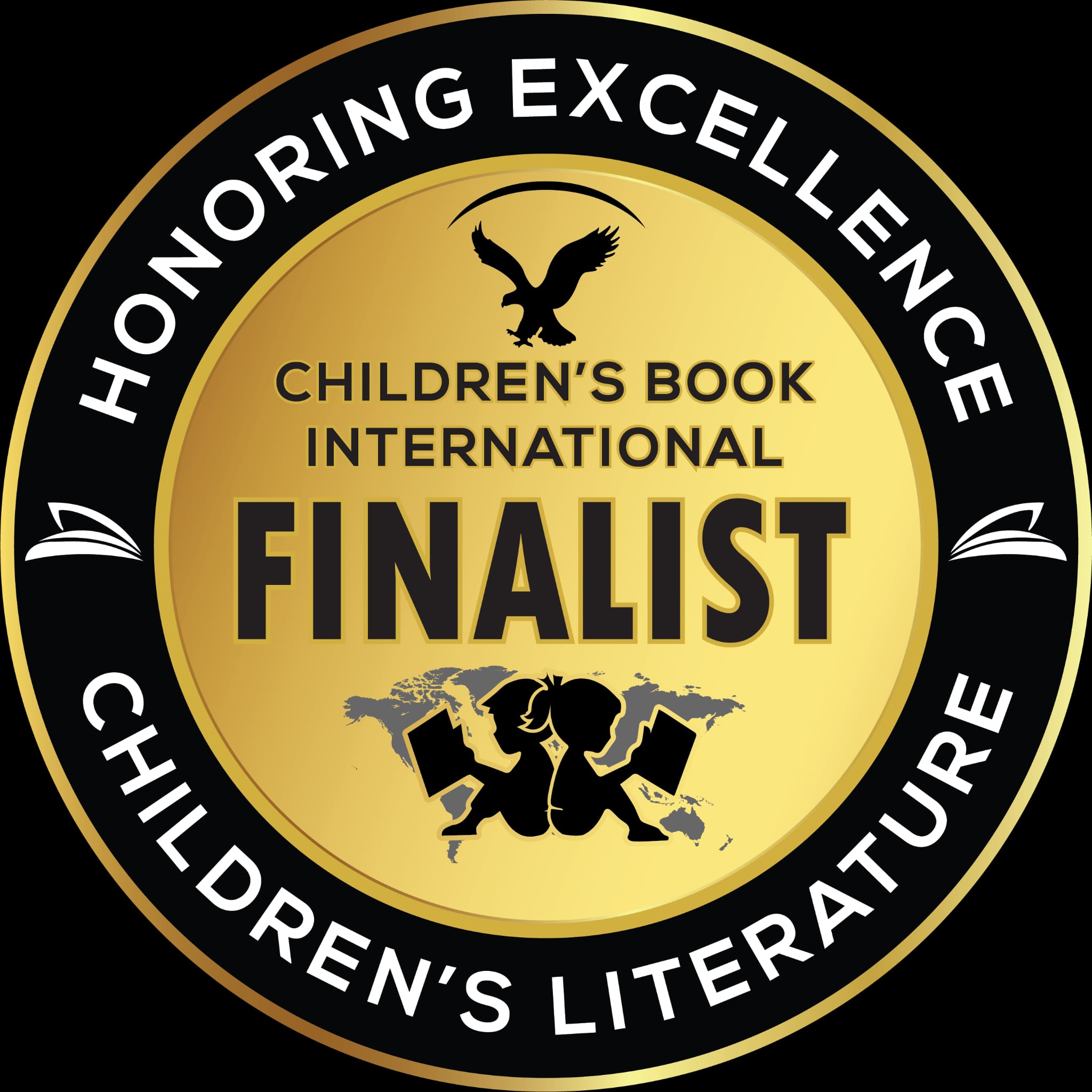 Children's Book International 2026 Finalist award badge